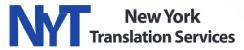 New York Translation Services - offering Business and Professional Services